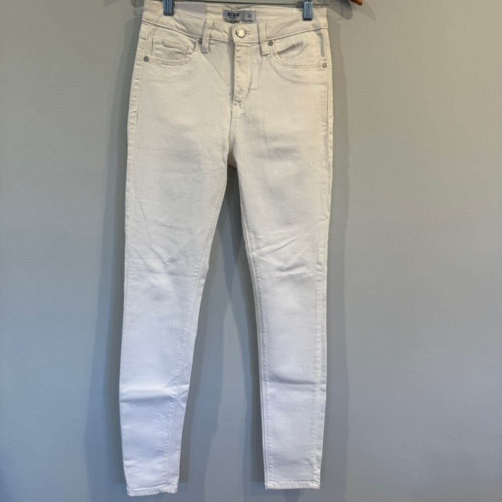 Just Black Skinny White Jeans